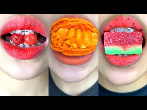 asmr 20FOOD eating sounds