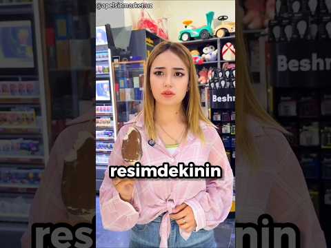 Dondurmalara tadım testi yapan satıcı 🤯 (@apelsinmarket.uz - IG)