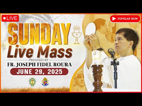 SUNDAY FILIPINO LIVE MASS TODAY ONLINE II JUNE 29, 2025 II FR. FIDEL ROURA