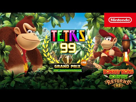 TETRIS® 99 x Donkey Kong Country Returns HD – Un nuovo Grand Prix è in arrivo! (Nintendo Switch)