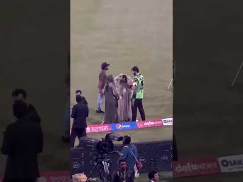 Shaheen Shah Afridi with his Wife aft GSL after winning final of #HBLPSL8 😍