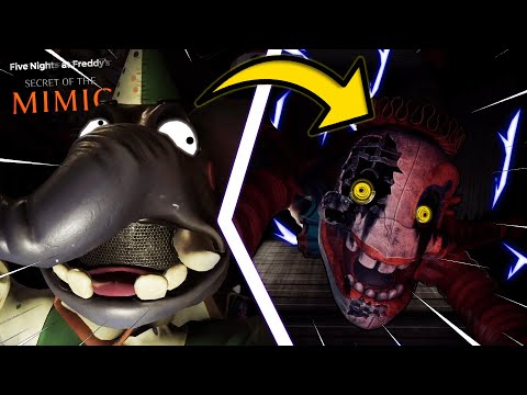 PIERWSZE SPOTKANIE CATONA Z MIMICIEM ⚙︎.⚙︎ | Five Nights at Freddy's: Secret of The MIMIC #1