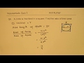 Algebraic Expressions and Polynomials
