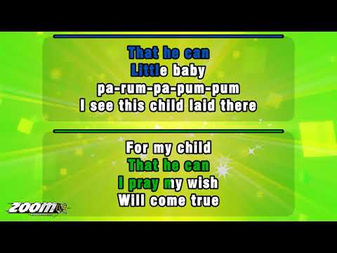 Bing Crosby And David Bowie - Peace On Earth/Little Drummer Boy - Karaoke Version from Zoom Karaoke