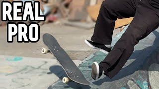 He Really Earned His Pro Skateboard