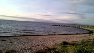 Sunrise over Galway bay