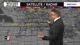 Brandon Marshall's Daytime Forecast for Iowa and Minnesota: December 26