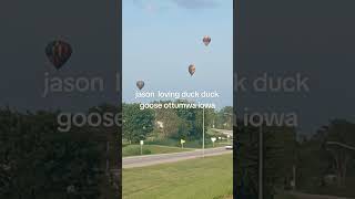 the hot air balloons blue pink purple jason loving duck duck goose 2026