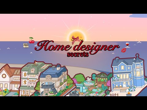 Home designer and furniture packs SECRETS 🎞️🍒💋 | Secrets | Toca Life