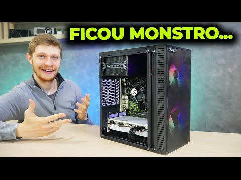TRANSFORMEI O PC GAMER DE R$1290 EM PC GAMER DE VERDADE! FAZENDO UPGRADES...
