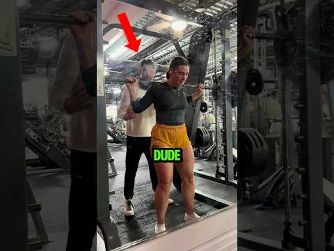 Unexpected gym interaction ❤️