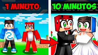 Cada MINUTO el ROMANCE con SPARTOR se vuelve más REAL en Minecraft!