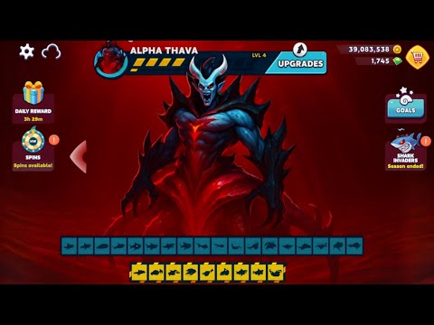 HUNGRY SHARK EVOLUTION NEW BOSS GAMEPLAY 2025!! (THAVA THE MERMAID FINAL BOSS)