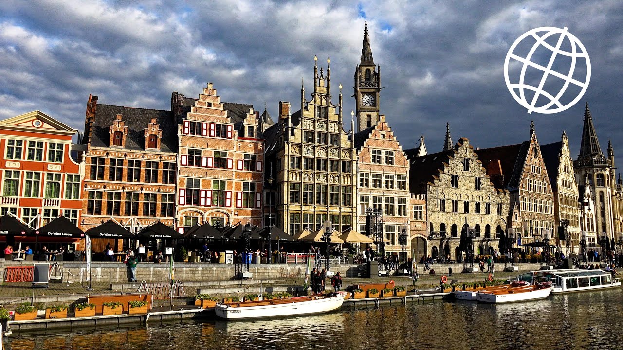 Historic Ghent, Belgium in 4K Ultra HD