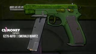 CZ75-Auto Emerald Quartz Gameplay