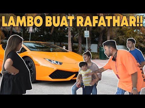 BELIIN RAFATHAR LAMBO, PERMINTAAN MAAF KARENA NGERUSAKIN TAMANNYA!!