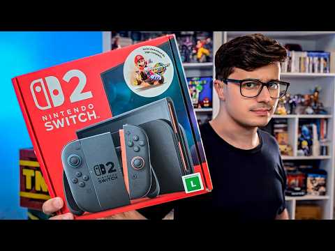 COMPREI O NINTENDO SWITCH 2