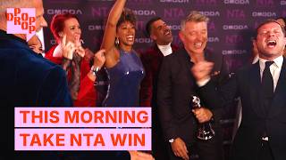 This Morning go WILD backstage after NTA win