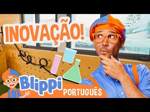 Blippi Visita um Centro de Inovação! | Blippi em Português | Vídeos Educativos para Crianças