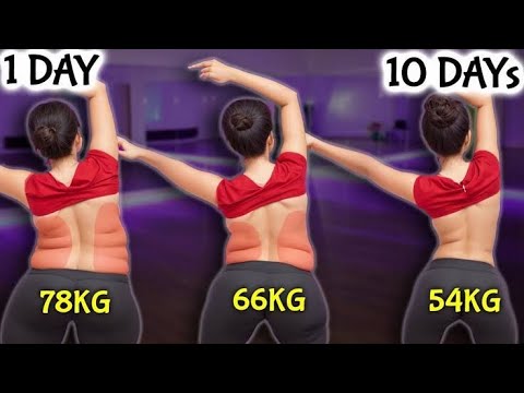 Belly fat and side fat burning exercises at home  ||  7 day challenge