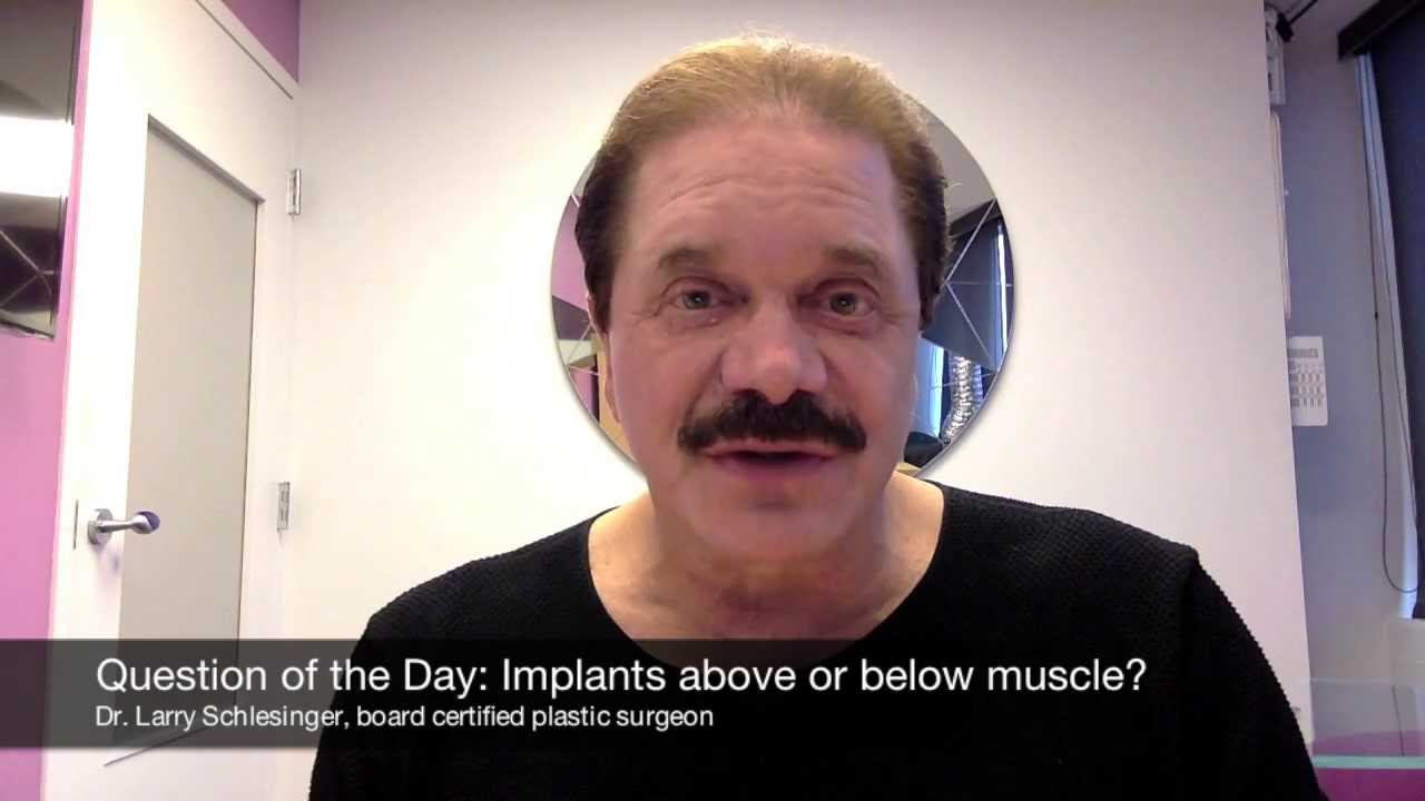 Breast Augmentation - Above or Below The Muscle? Honolulu, Hawaii (Breast Implants) - Breast Implant Center of Hawaii