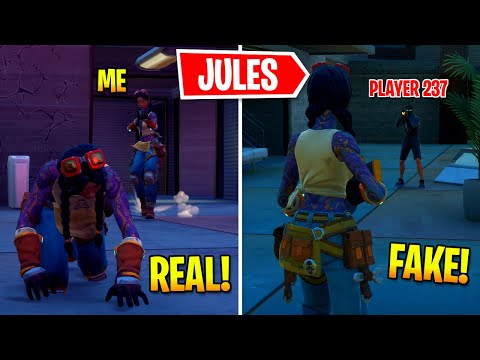 I Pretended To Be BOSS Jules In Fortnite