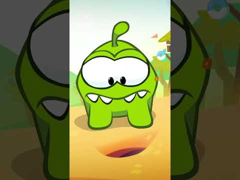 Om Nom Eats Chocolate Ball #shorts #youtubeshorts #omnom