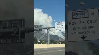 Utah Wildfire Sends Smoke Billowing Skywards