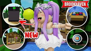 **SECRET SAFE LOCATION IN SUMMER CAMP** + NEW HOUSES & PROPS IN BROOKHAVEN 🏡RP ROBLOX 🏕️🤯