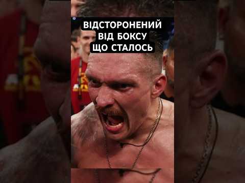⚡️Усик Відсторонений від Боксу | В чому причина #shorts