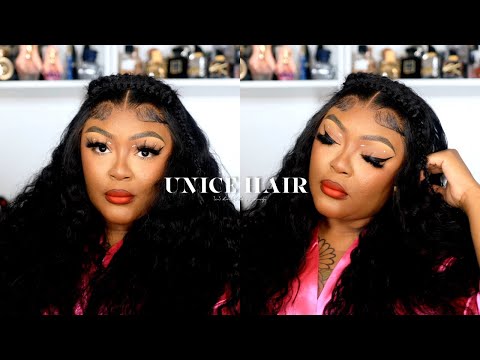 The BEST Water Wave Wig For Beginner🔥Very REALISTIC & NATURAL Look|UNice