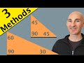 Solving Special Right Triangles: 30-60-90 & 45-45-90 Methods