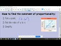 Exploring the Constant of Proportionality in Graphs