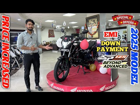 New 2025 Honda SP125 Price Increased Minimum Downpayment Finance EMI Document 😱 😲 || Honda SP125 🤯
