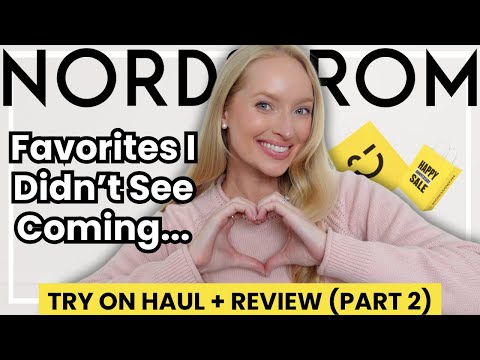 FAVORITE BUYS + Try On Haul Part 2 (classy and casual outfit ideas) Nordstrom Anniversary Sale 2025