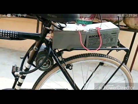 how to make electric bike at home part-1||@CreativeScienceOfficial