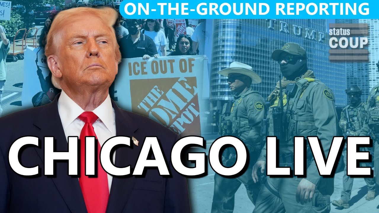 LIVE STOP TRUMP'S ICE Protest at Home Depot in Chicago