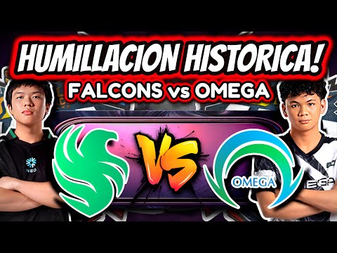 ¡LA HUMILLACION MAS GRANDE DE LA MPL! TEAM FALCONS vs OMEGA - MPL PH 2025 | MOBILE LEGENDS