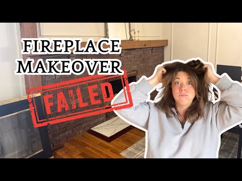 Help! My Fireplace Makeover Sent Me Back to the 80s! 😱🔥