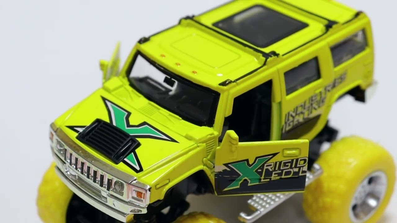 Автомобиль kings toy бигфут инерционный световые звуковые эффекты металлический 1:36 в ассортименте  - видео Автомобиль kings toy бигфут инерционный световые звуковые эффекты металлический 1:36 в ассортименте  - видео