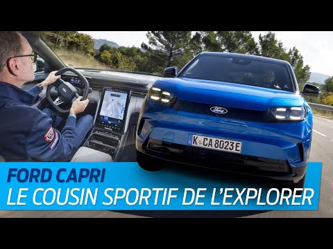 Essai Ford CAPRI (2025). Le SUV coupé électrique SPORTIF