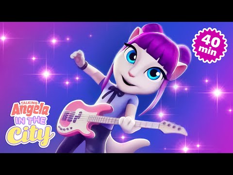 Rock Stars Gotta Rock! 👩‍🎤 Talking Angela: In The City Compilation