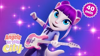 Rock Stars Gotta Rock! 👩‍🎤 Talking Angela: In The City Compilation