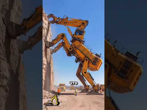 🚜🕷️ ЧТО ОБЩЕГО У ПАУКА И ЭКСКАВАТОРА?