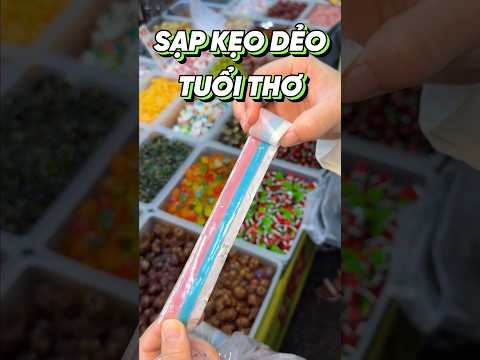 SẠP KẸO DẺO TUỔI THƠ TRONG CHỢ #food