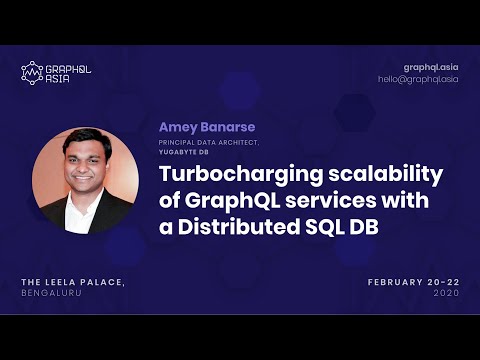 Turbocharging scalability of GraphQL services with a Distributed SQL DB
