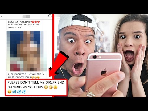 READING MY GIRLFRIEND'S INSTAGRAM DMs!! (AND REPLYING) *EXPOSING HER EX BOYFRIEND*