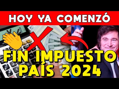 FIN IMPUESTO PAÍS 🚨 BOMBAZO ECONÓMICO MILEI: BAJA COTIZACIÓN DÓLAR Y CUMPLIÓ PROMESA