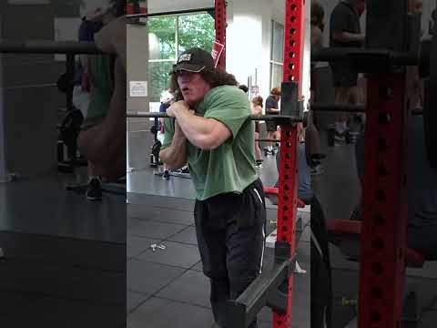 If you lift heavy weight people will watch you #workout #bodybuilding #lifting #benchpress