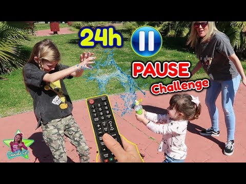 PAUSE CHALLENGE POR 24 HORAS CON MI FAMILIA Y AMIGOS!! Daniela la lía MUCHO